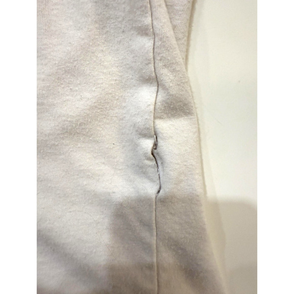 AC/DC Shirt Womens Small White Band Rock Graphic Back Print Thrashed Y2K Fader - Picture 5 of 10